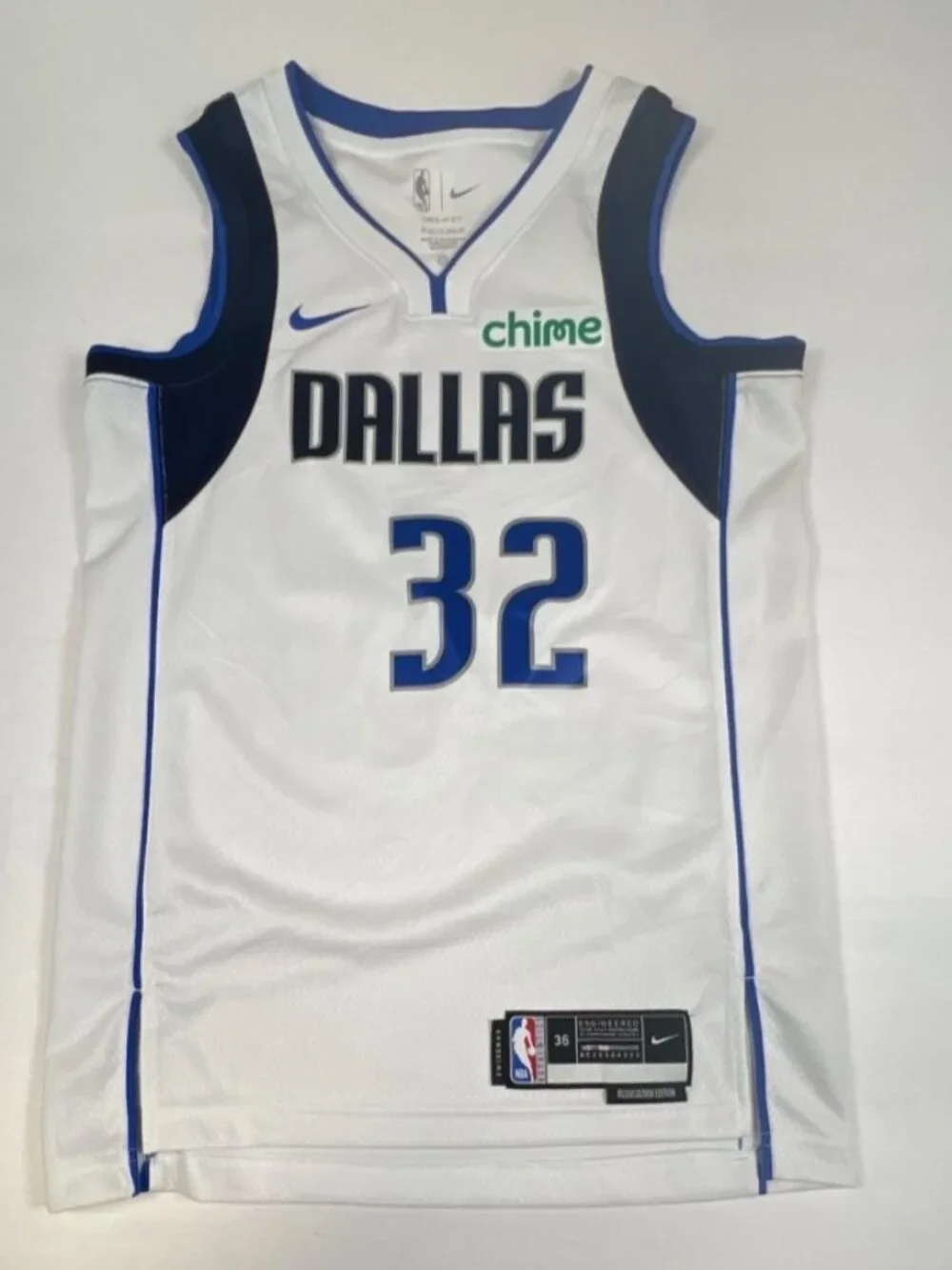 Nike Cooper Flagg Dallas Mavericks Jersey Youth XS 36 White Association Edition - Picture 1 of 9